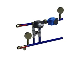 Смесительный узел на нагрев Komfovent PPU-HW-3R-15-1-W1-M-IMP