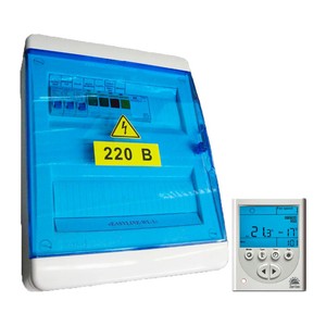 Шкаф управления вентиляционной установкой с водяным нагревателем  EASYLINE WS-1-1/2.0
