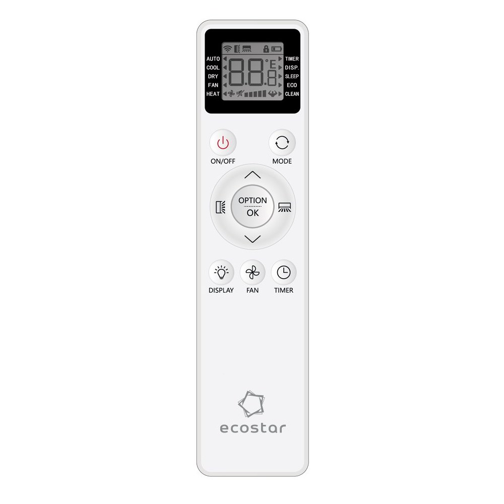 Наружный блок мульти сплит-системы Ecostar RAY MULTI DC EU Inverter KVS-2FM18ST/OUT