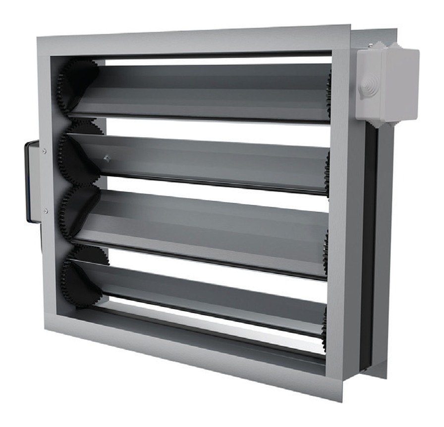 Воздушный клапан с электроподогревом ВКп 900×1000 Воздушный клапан с электроподогревом ВКп 900×1000