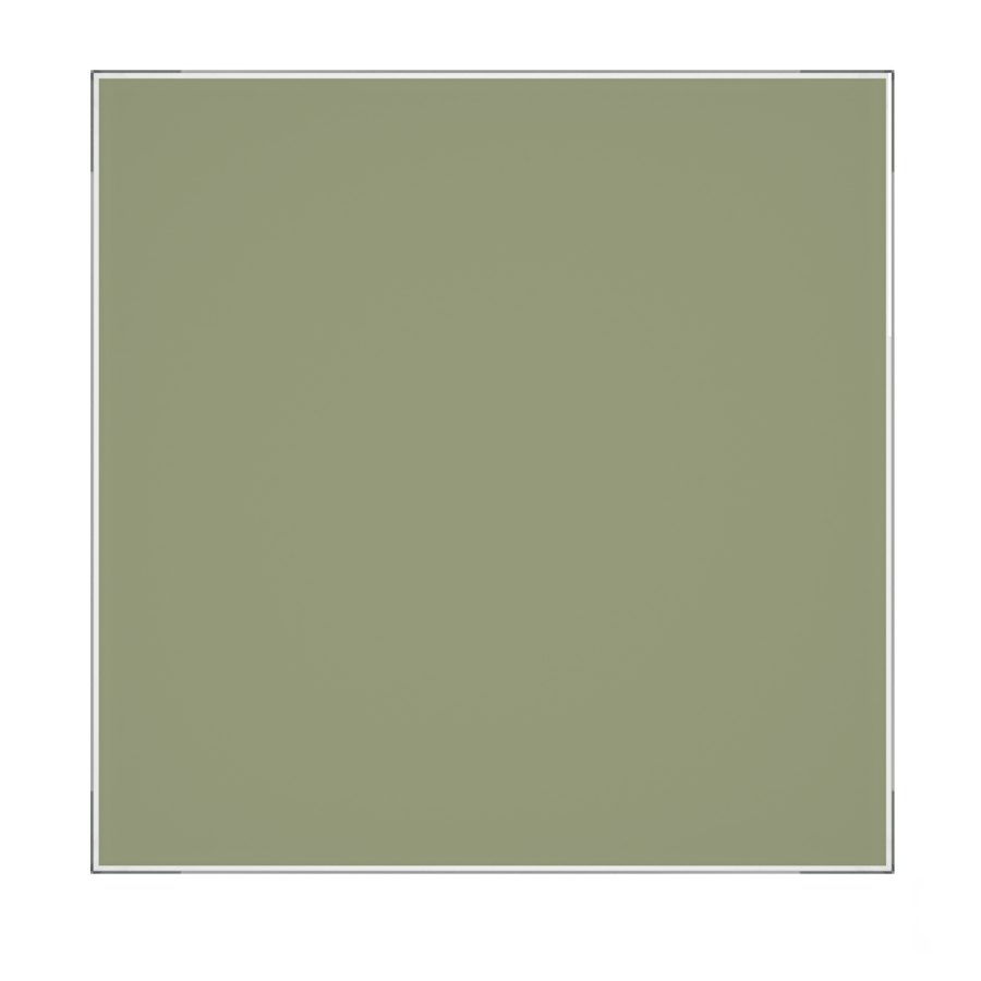 Панель декоративная AEON D100/125 179х179 стекло матовое Matelac olive green оливково-зеленое DICITI