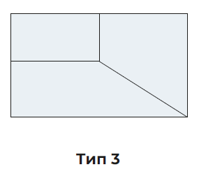 Типы исполнения (вид С) — Переход на прямоугольное сечение